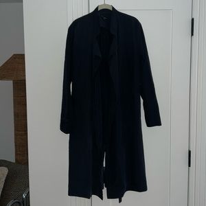 american apparel navy trench